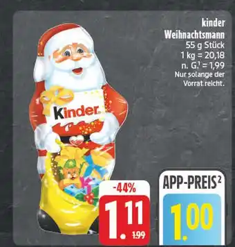 Edeka Kinder weihnachtsmann Angebot