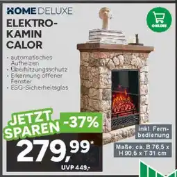 Marktkauf Home deluxe elektro-kamin calor Angebot