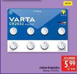 Marktkauf Varta energy cr2032 Angebot