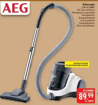 Marktkauf Aeg bodensauger lx5-2-2sw Angebot