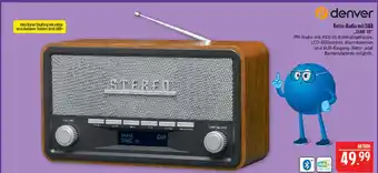 Marktkauf Denver retro-radio mit dab dab 18 Angebot