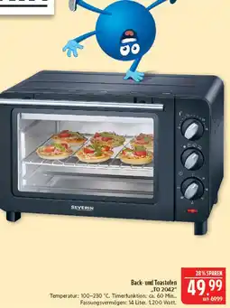 Marktkauf Severin back- und toastofen to 2042 Angebot