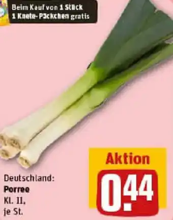 REWE Porree Angebot