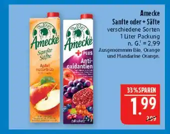 Marktkauf Amecke sanfte apfel naturtrüb Angebot