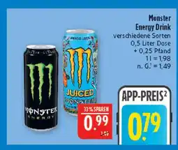 Marktkauf Monster energy drink Angebot
