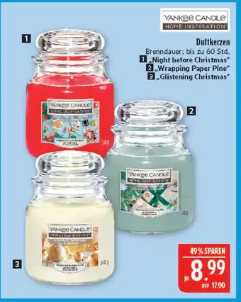 Marktkauf Yankee candle night before christmas Angebot