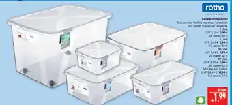 Marktkauf Rotho aufbewahrungsbox Angebot