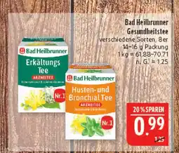 Marktkauf Bad heilbrunner erkältungs tee Angebot