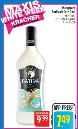 Marktkauf Mangaroca batida de coco rum Angebot