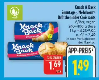 Marktkauf Knack & back croissants Angebot