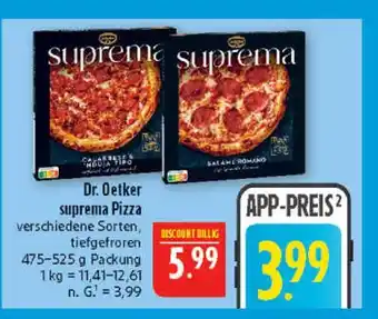 Marktkauf Dr. oetker suprema pizza calabrese Angebot