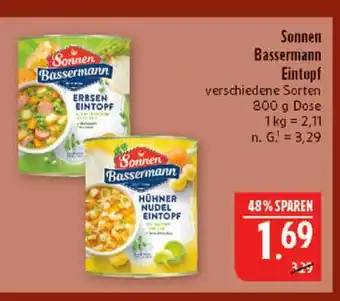 Marktkauf Sonnen bassermann erbsen eintopf Angebot