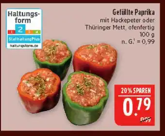 Marktkauf Gefüllte paprika Angebot