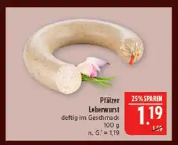 Marktkauf Pfälzer leberwurst Angebot