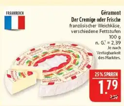 Marktkauf Géramont der cremige Angebot