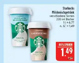 Marktkauf Starbucks milchmischgetränk Angebot