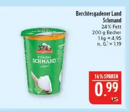 Marktkauf Berchtesgadener land schmand Angebot