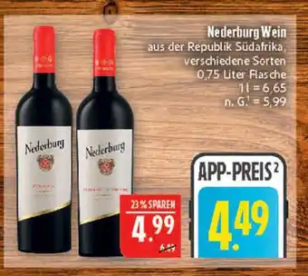 Marktkauf Nederburg wein Angebot