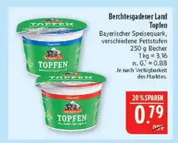 Marktkauf Berchtesgadener land topfen Angebot
