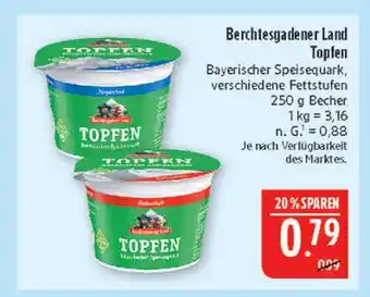 Marktkauf Berchtesgadener land topfen Angebot