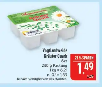 Marktkauf Vogtlandweide kräuter quark Angebot