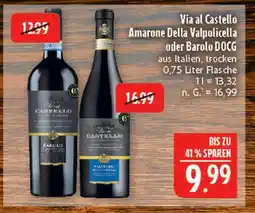 Marktkauf Via al castello barolo docg Angebot