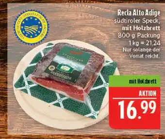 Marktkauf Recla alto adige südtiroler speck Angebot