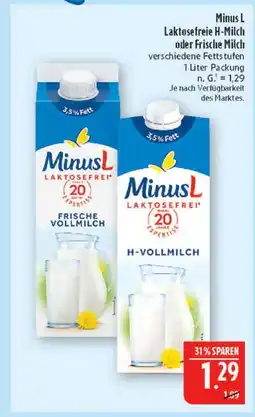 Marktkauf Minus l laktosefreie h-milch Angebot