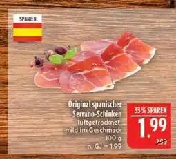 Marktkauf Original spanischer serrano-schinken Angebot