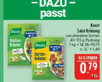 Marktkauf Knorr salat krönung küchen-kräuter Angebot