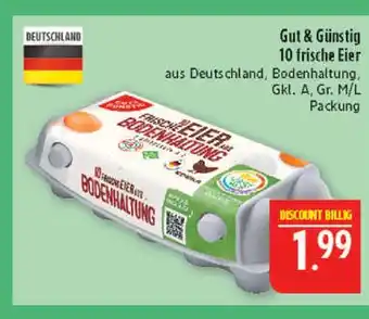 Marktkauf Gut & günstig 10 frische eier Angebot