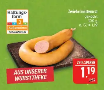Marktkauf Zwiebelmettwurst Angebot