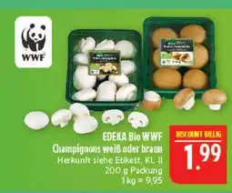 Marktkauf Edeka bio wwf champignons weiß Angebot