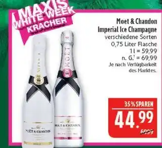 Marktkauf Moet & chandon imperial ice champagne Angebot