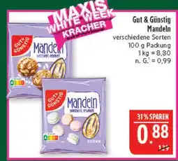 Marktkauf Gut & günstig mandeln Angebot