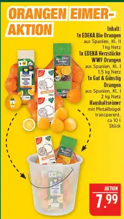 Marktkauf Edeka bio orangen Angebot