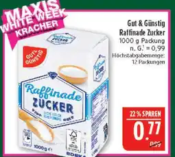 Marktkauf Gut & günstig raffinade zucker Angebot