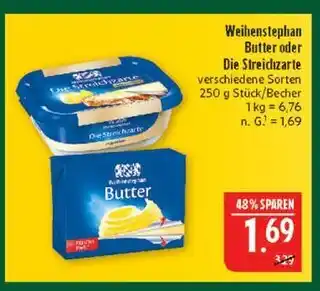 Marktkauf Weihenstephan butter Angebot