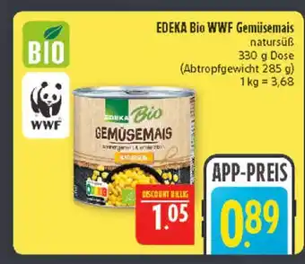 Marktkauf Edeka bio wwf gemüsemais Angebot