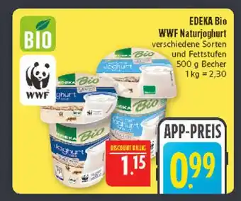 Marktkauf Edeka bio wwf naturjoghurt Angebot
