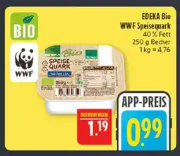 Marktkauf Edeka bio wwf speisequark Angebot