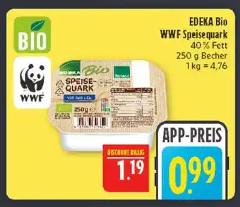 Marktkauf Edeka bio wwf speisequark Angebot