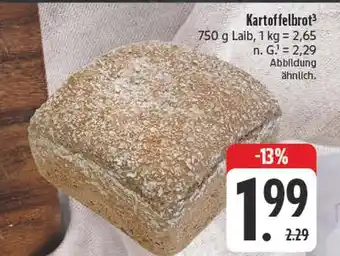 E-Center Kartoffelbrot Angebot