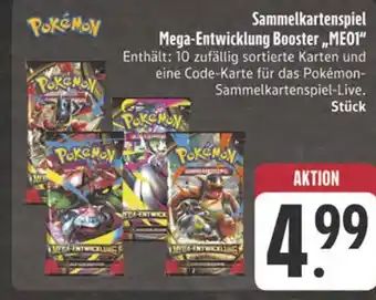 E-Center Pokemon sammelkartenspiel mega-entwicklung booster 'me01' Angebot