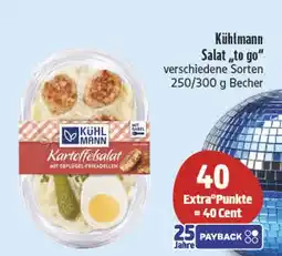 E-Center Kühlmann salat to go Angebot