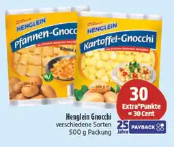 E-Center Henglein gnocchi Angebot