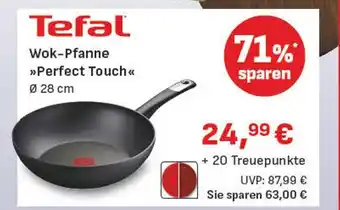 E-Center Tefal wok-pfanne 'perfect touch' Angebot