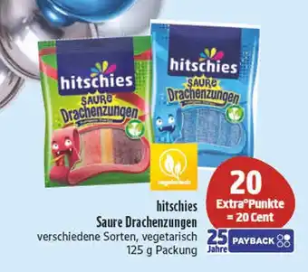E-Center Hitschies saure drachenzungen Angebot