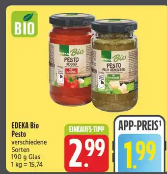E-Center Edeka bio pesto rosso Angebot