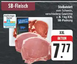 E-Center Stielkotelett vom schwein Angebot